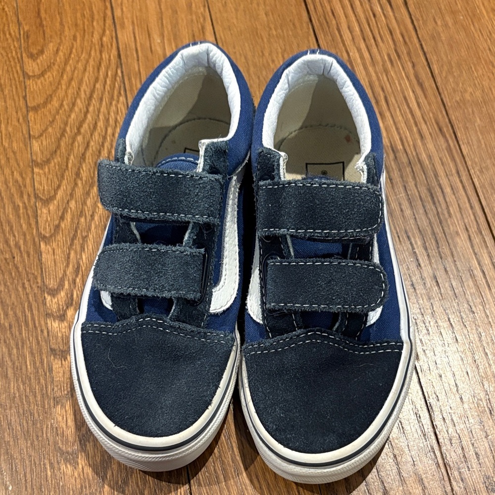 Vans Navy Blue Velcro Sneakers